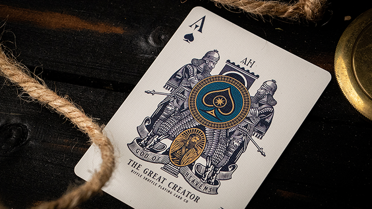 The Great Creator: Sky Edition Playing Cards by Riffle Shuffle