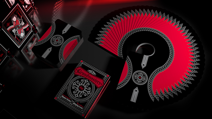 Grandmasters Black Widow Spider Edition (Standard) Playing Cards by HandLordz