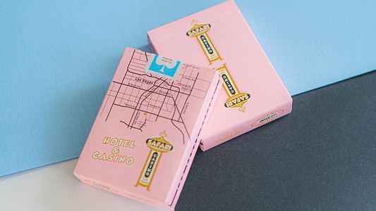 Safari Casino Pink Playing Cards by Gemini