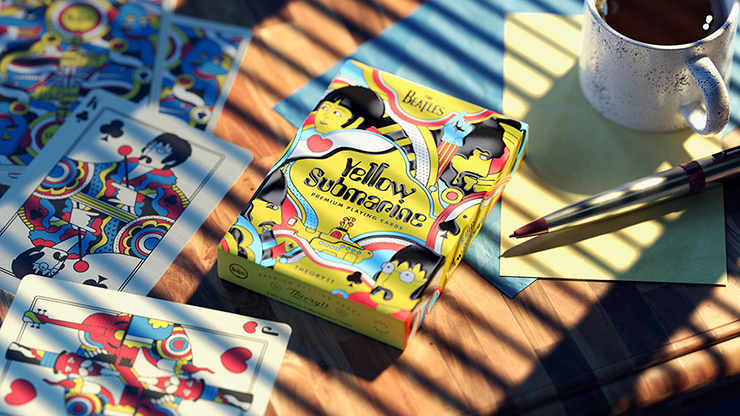 The Beatles (Yellow Submarine) Playing Cards by theory11