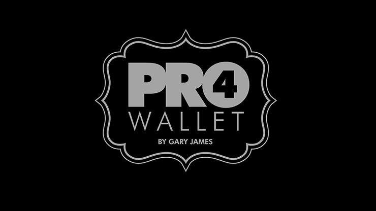 Pro 4 Wallet (Gimmicks and Online Instructions) by Gary James - Trick