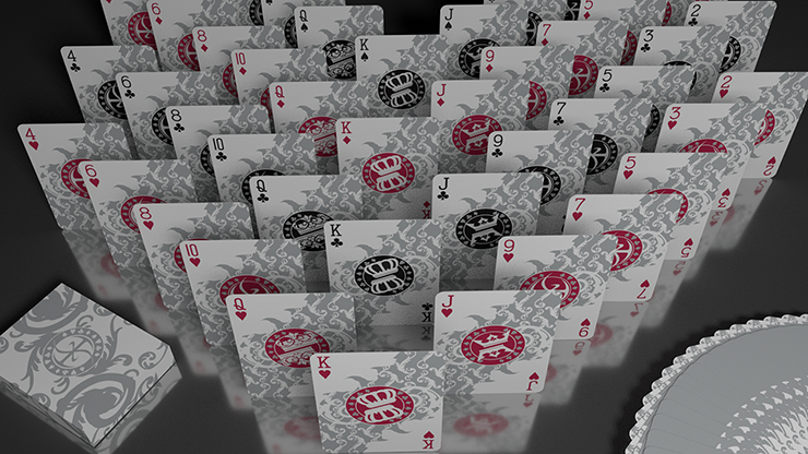 Pro XCM Ghost Playing Cards by by De'vo vom Schattenreich and Handlordz