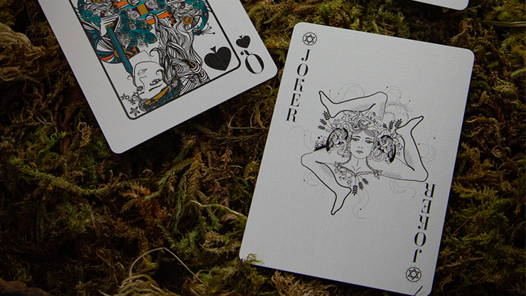 Fillide: A Sicilian Folk Tale Playing Cards V2 (Terra) by Jocu