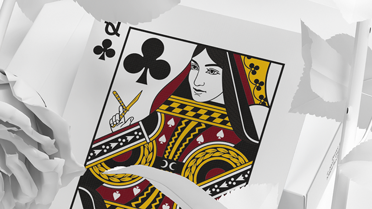 Daniel Schneider White Edition Playing Cards