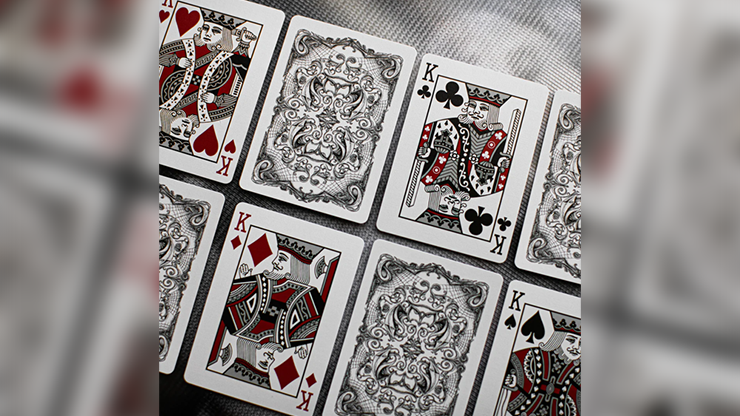 Fulton's  White Jazz Playing Cards by Dan & Dave