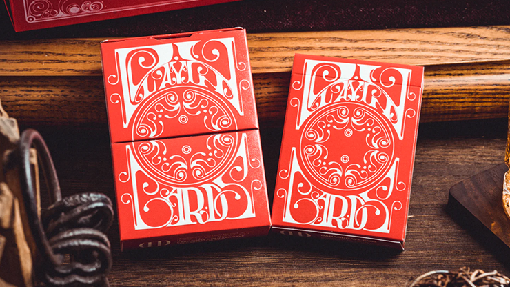 Smoke & Mirrors V8, Red (Deluxe) Edition Playing Cards by Dan & Dave