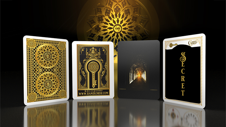 Secrets of the Key Master (with Standard Box) playing Cards by Handlordz