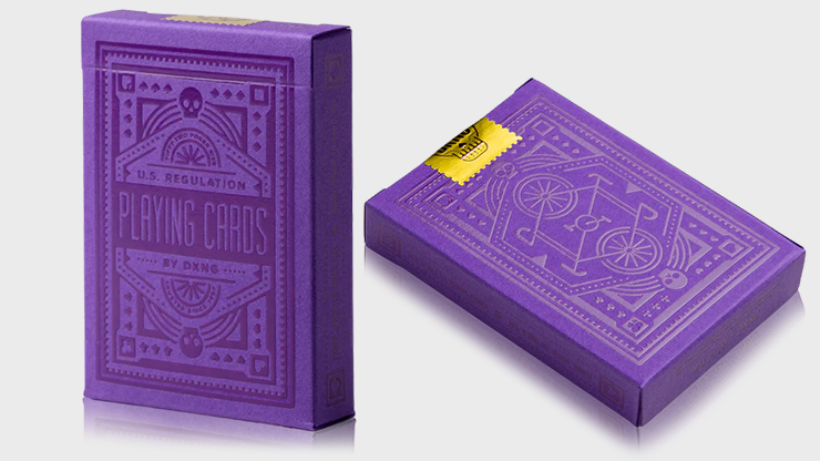 DKNG (Purple Wheel) Playing Cards by Art of Play