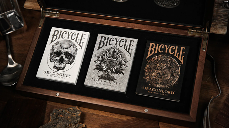 Apocalypse Bicycle Wooden Box Set Playing Cards by TCC