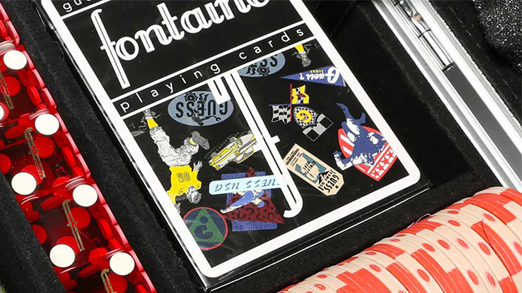 Fontaine: Guess Stickers Playing Cards