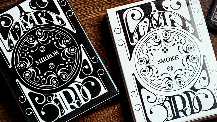 Smoke & Mirror (Mirror- Black) Deluxe Limited Edition Playing Cards by Dan & Dave