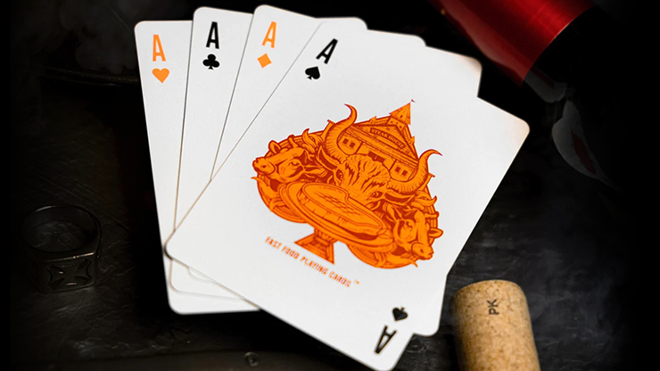 Steak House Playing Cards by Fast Foods Playing Cards