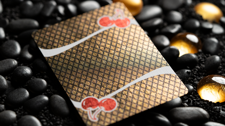 Limited Bee X Cherry 3 deck Set (Blue, Red and Black) Playing Cards