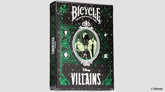 Bicycle Disney Villains (Green)  by US Playing Card Co.