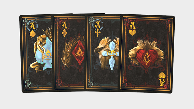 Elements Playing Cards (Gilded) by ChrisCards