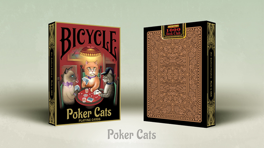 Bicycle Poker Cats Playing Cards