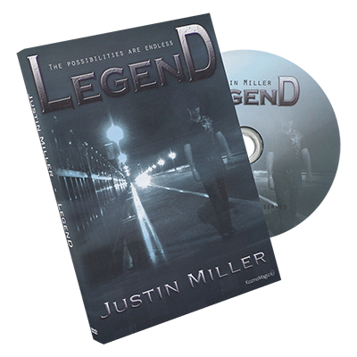 Legend (DVD and Gimmicks) by Justin Miller and Kozmomagic  - DVD